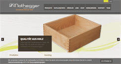Desktop Screenshot of nothegger-massiv.at